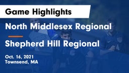 North Middlesex Regional  vs Shepherd Hill Regional  Game Highlights - Oct. 16, 2021