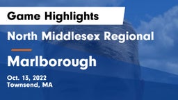 North Middlesex Regional  vs Marlborough  Game Highlights - Oct. 13, 2022