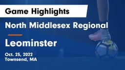 North Middlesex Regional  vs Leominster  Game Highlights - Oct. 25, 2022