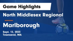 North Middlesex Regional  vs Marlborough  Game Highlights - Sept. 12, 2023