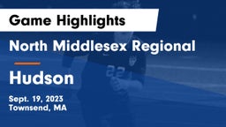 North Middlesex Regional  vs Hudson  Game Highlights - Sept. 19, 2023