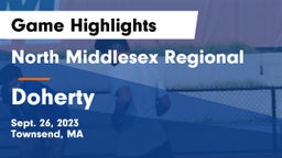 North Middlesex Regional  vs Doherty   Game Highlights - Sept. 26, 2023
