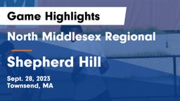 North Middlesex Regional  vs Shepherd Hill Game Highlights - Sept. 28, 2023