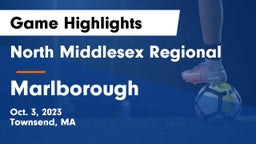 North Middlesex Regional  vs Marlborough  Game Highlights - Oct. 3, 2023