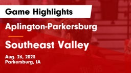 Aplington-Parkersburg  vs Southeast Valley Game Highlights - Aug. 26, 2023
