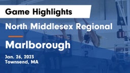 North Middlesex Regional  vs Marlborough  Game Highlights - Jan. 26, 2023