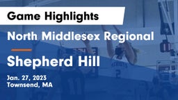 North Middlesex Regional  vs Shepherd Hill Game Highlights - Jan. 27, 2023