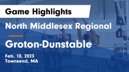 North Middlesex Regional  vs Groton-Dunstable  Game Highlights - Feb. 10, 2023