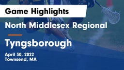 North Middlesex Regional  vs Tyngsborough Game Highlights - April 30, 2022