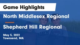 North Middlesex Regional  vs Shepherd Hill Regional  Game Highlights - May 5, 2022