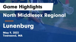 North Middlesex Regional  vs Lunenburg  Game Highlights - May 9, 2022