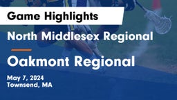 North Middlesex Regional  vs Oakmont Regional  Game Highlights - May 7, 2024