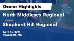 North Middlesex Regional  vs Shepherd Hill Regional  Game Highlights - April 13, 2024