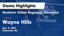 Northern Valley Regional -Demarest vs Wayne Hills  Game Highlights - Dec. 5, 2022
