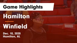 Hamilton  vs Winfield  Game Highlights - Dec. 10, 2020