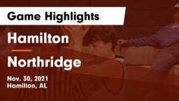 Hamilton  vs Northridge  Game Highlights - Nov. 30, 2021