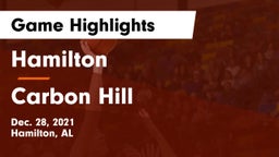 Hamilton  vs Carbon Hill  Game Highlights - Dec. 28, 2021