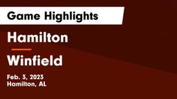 Hamilton  vs Winfield  Game Highlights - Feb. 3, 2023