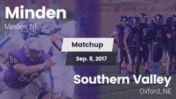 Matchup: Minden  vs. Southern Valley  2017