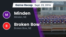 Recap: Minden  vs. Broken Bow  2016