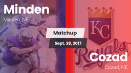 Matchup: Minden  vs. Cozad  2017