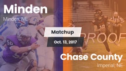 Matchup: Minden  vs. Chase County  2017
