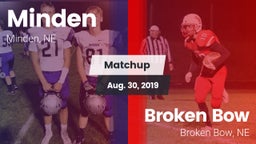 Matchup: Minden  vs. Broken Bow  2019