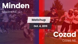 Matchup: Minden  vs. Cozad  2019