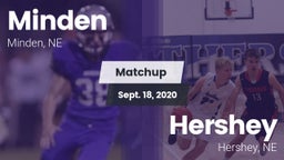 Matchup: Minden  vs. Hershey  2020