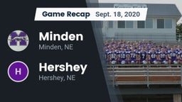 Recap: Minden  vs. Hershey  2020