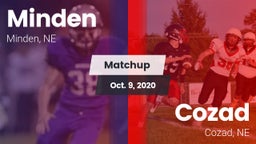 Matchup: Minden  vs. Cozad  2020