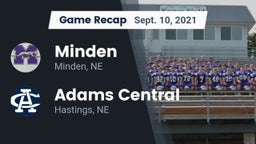 Recap: Minden  vs. Adams Central  2021