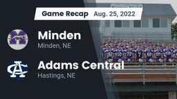 Recap: Minden  vs. Adams Central  2022