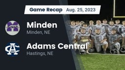 Recap: Minden  vs. Adams Central  2023