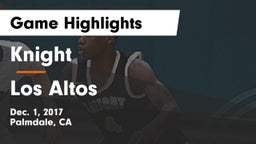 Knight  vs Los Altos  Game Highlights - Dec. 1, 2017