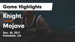 Knight  vs Mojave Game Highlights - Dec. 20, 2017
