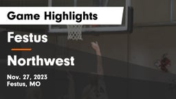 Festus  vs Northwest  Game Highlights - Nov. 27, 2023
