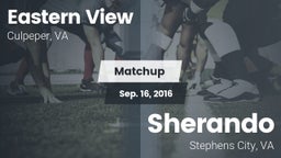 Matchup: Eastern View High vs. Sherando  2016