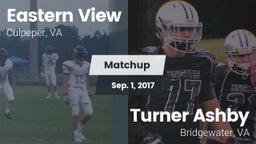 Matchup: Eastern View High vs. Turner Ashby  2017