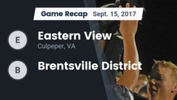 Recap: Eastern View  vs. Brentsville District  2017