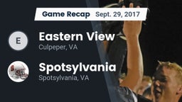 Recap: Eastern View  vs. Spotsylvania  2017