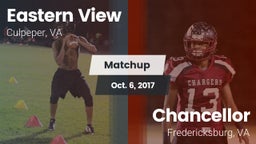 Matchup: Eastern View High vs. Chancellor  2017