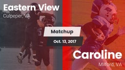 Matchup: Eastern View High vs. Caroline  2017