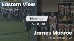 Matchup: Eastern View High vs. James Monroe  2017