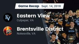 Recap: Eastern View  vs. Brentsville District  2018