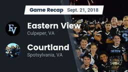 Recap: Eastern View  vs. Courtland  2018