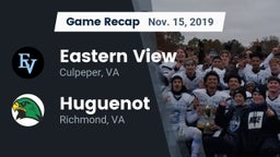 Recap: Eastern View  vs. Huguenot  2019