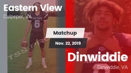 Matchup: Eastern View High vs. Dinwiddie  2019