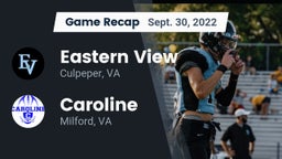 Recap: Eastern View  vs. Caroline  2022