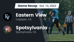 Recap: Eastern View  vs. Spotsylvania  2022